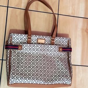 Tommy hilfiger canvas tote bag